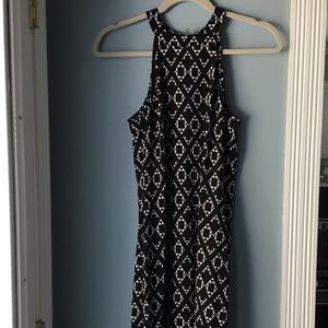 Black and white dress